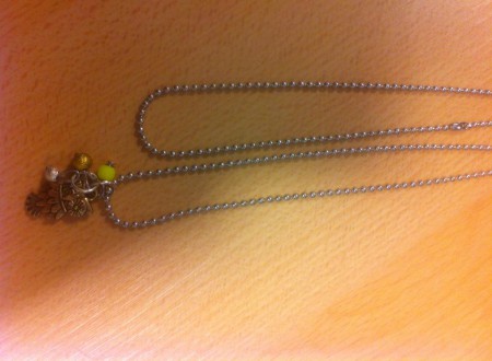 mooie ketting met kleine uil